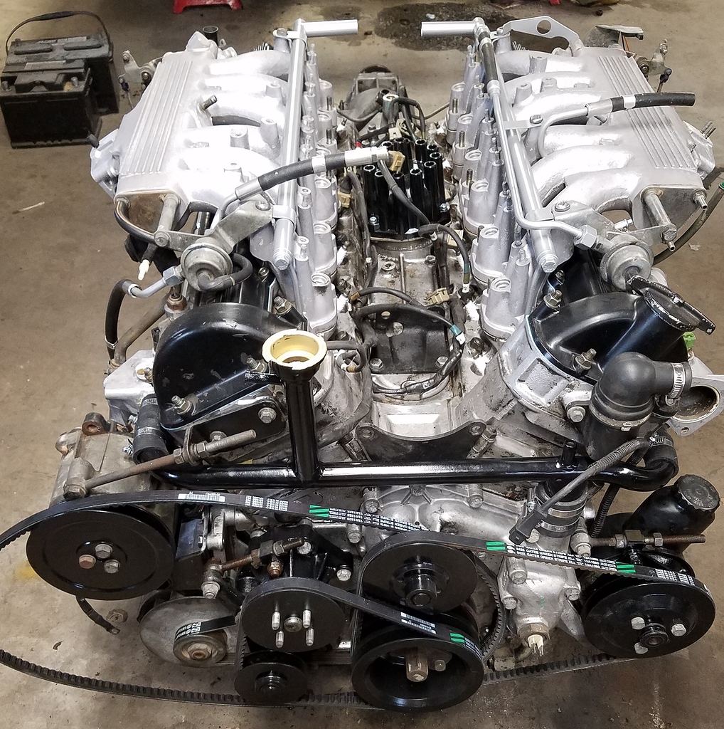Brightened my intake manifolds XJS Jaglovers Forums