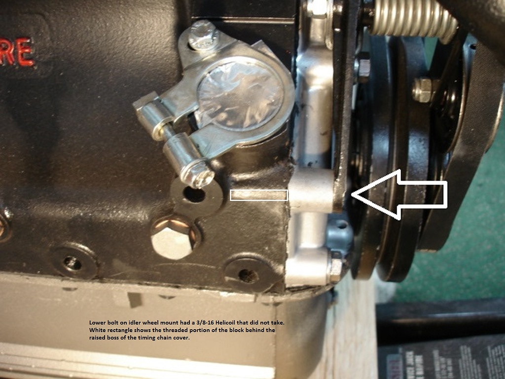 Helicoil in block that didn't take now what? EType Jaglovers Forums