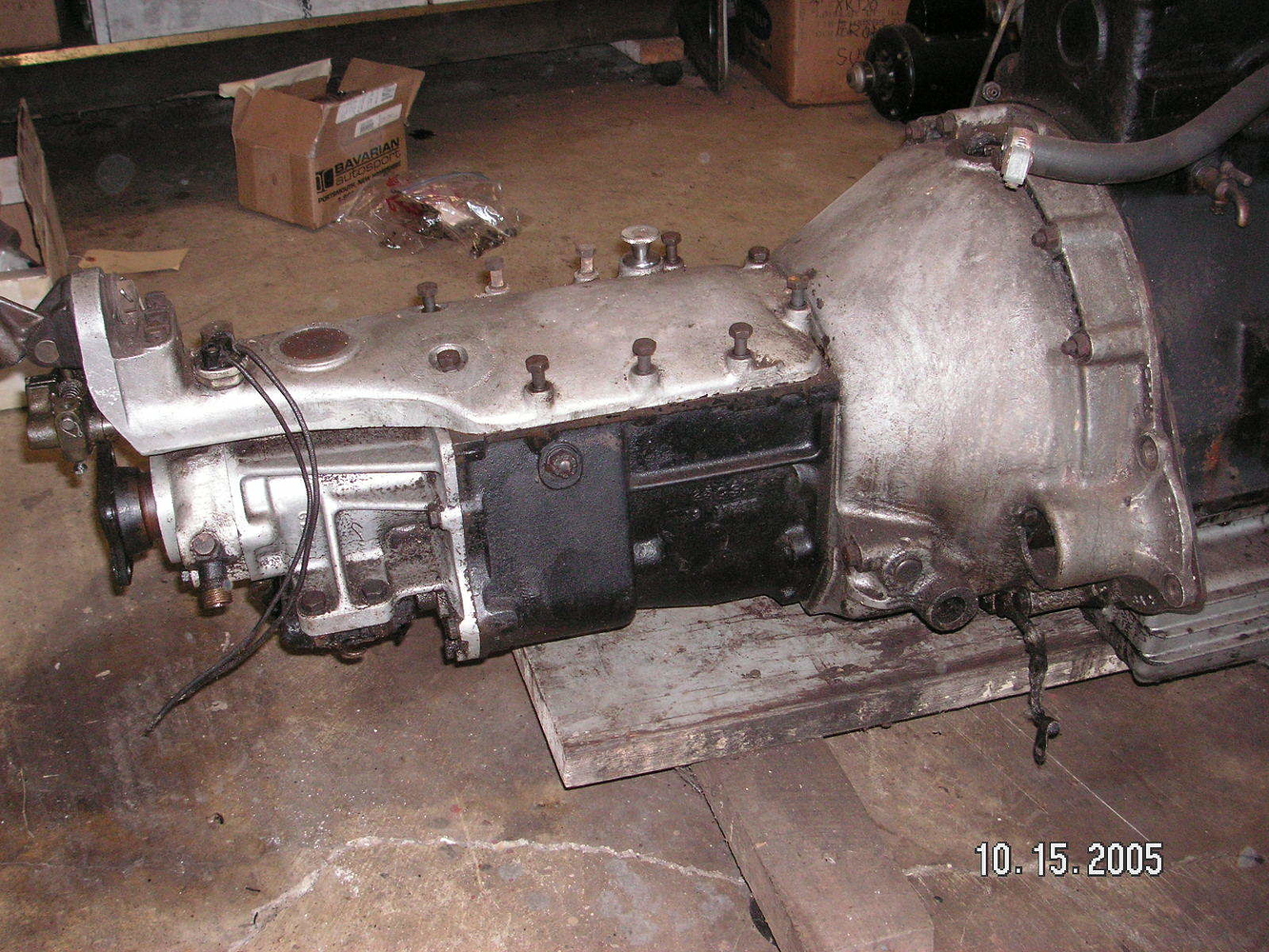 Jaguar manual transmission identification help please XK Jaglovers