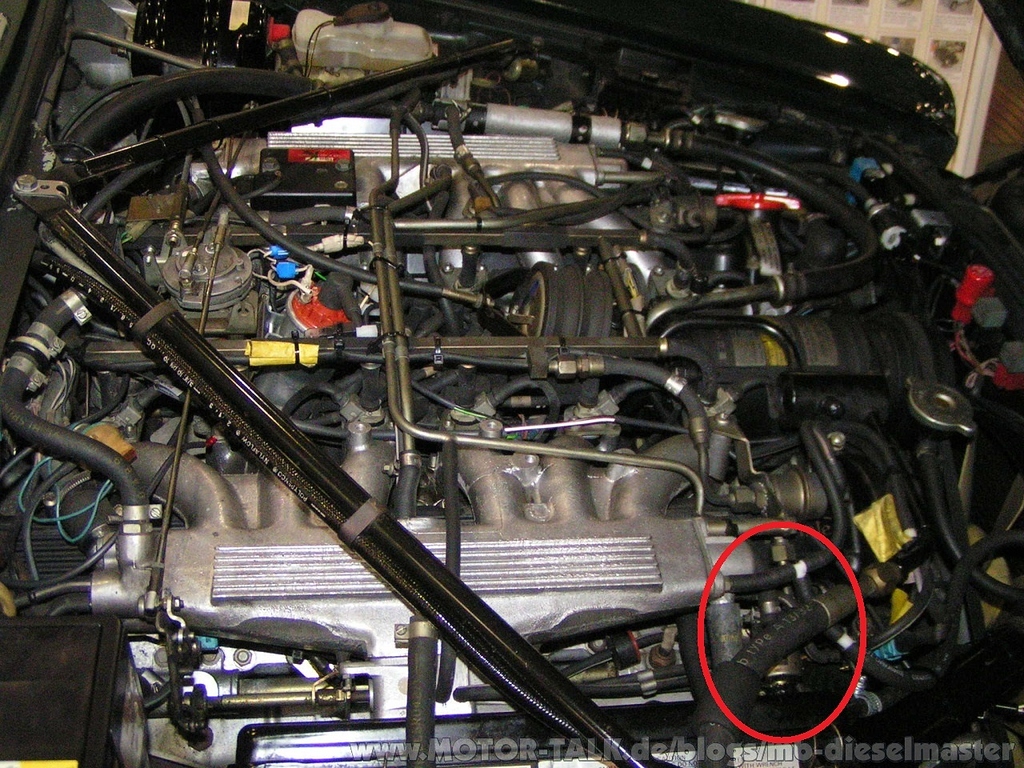 Jaguar XJ12 SIII Distributor vacuum line XJ Jaglovers Forums