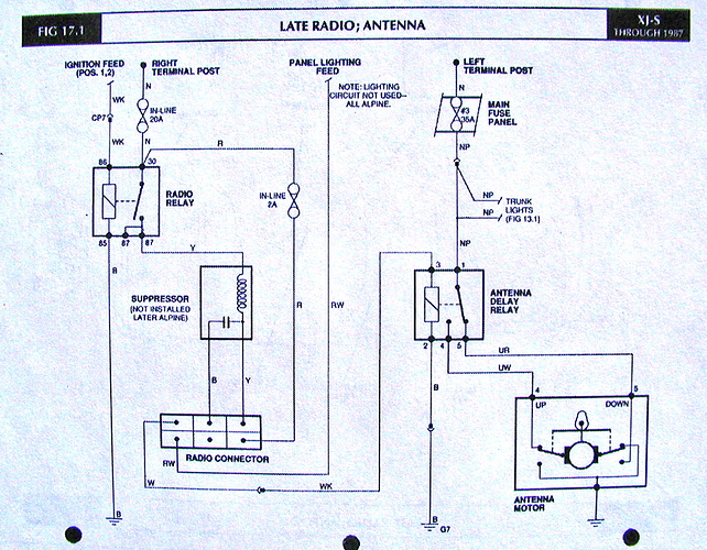 Jaguar Xjs Radio Wiring Diagram - Wiring Diagram