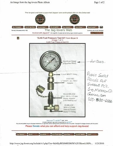 Coil packs miss fire how tell which cylinder - Page 2 - X300 - Jag