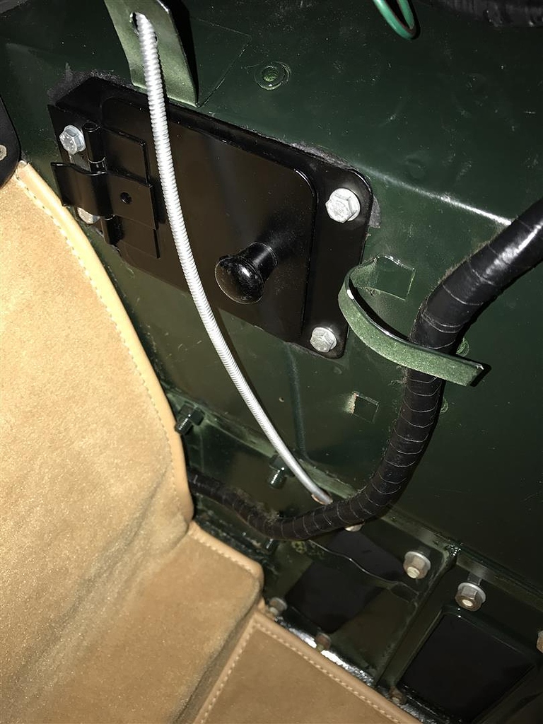 Choke cable routing with pics? EType Jaglovers Forums