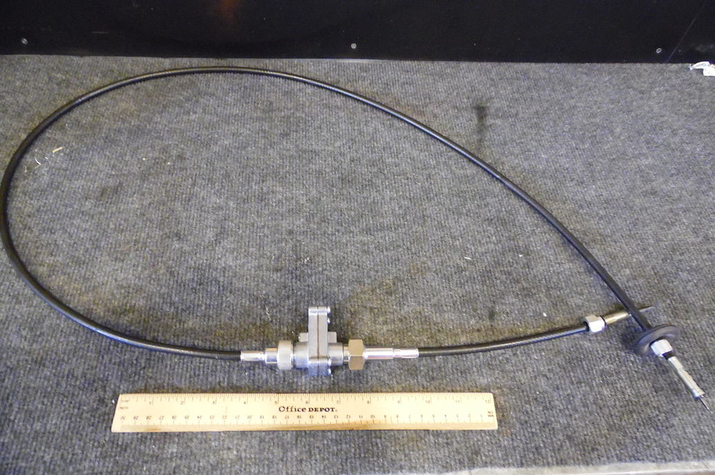 Speedometer Gear Ratio Adaptor installed. Was Speedometer Cable Nut