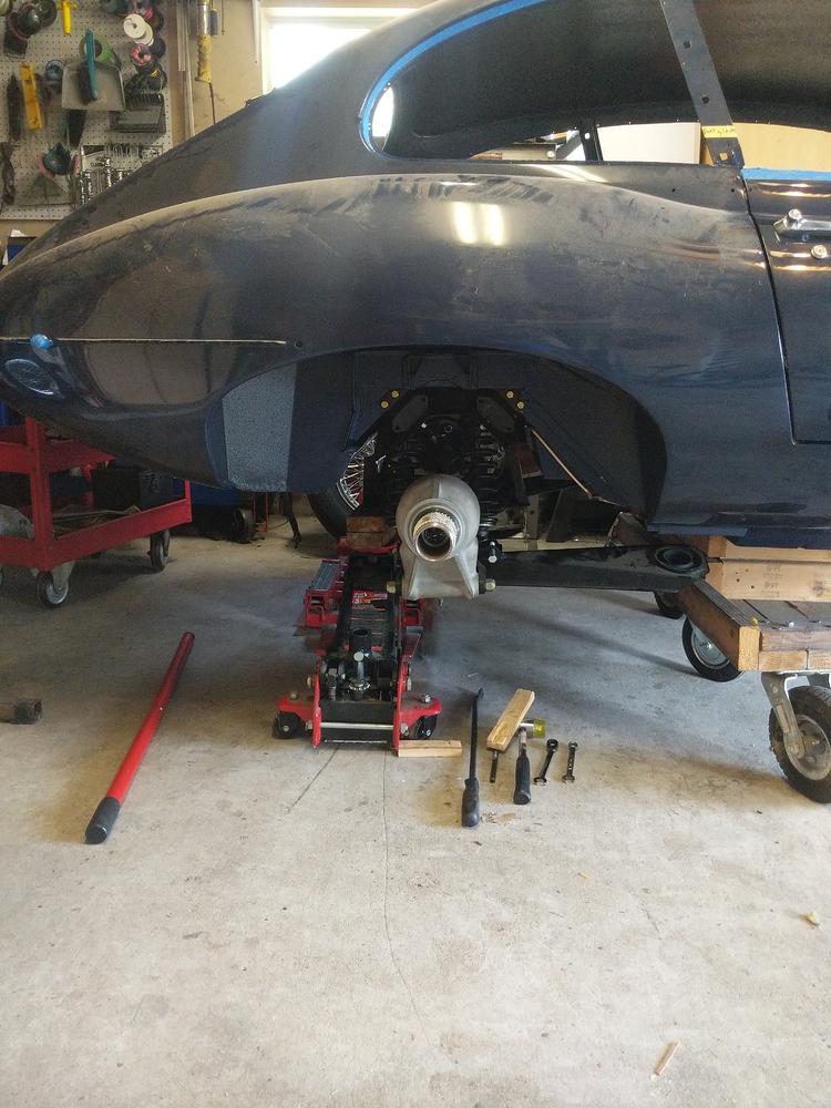 Lining up irs mounting holes EType Jaglovers Forums