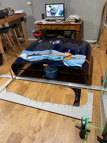 Bonnet check with Laser RHS 1