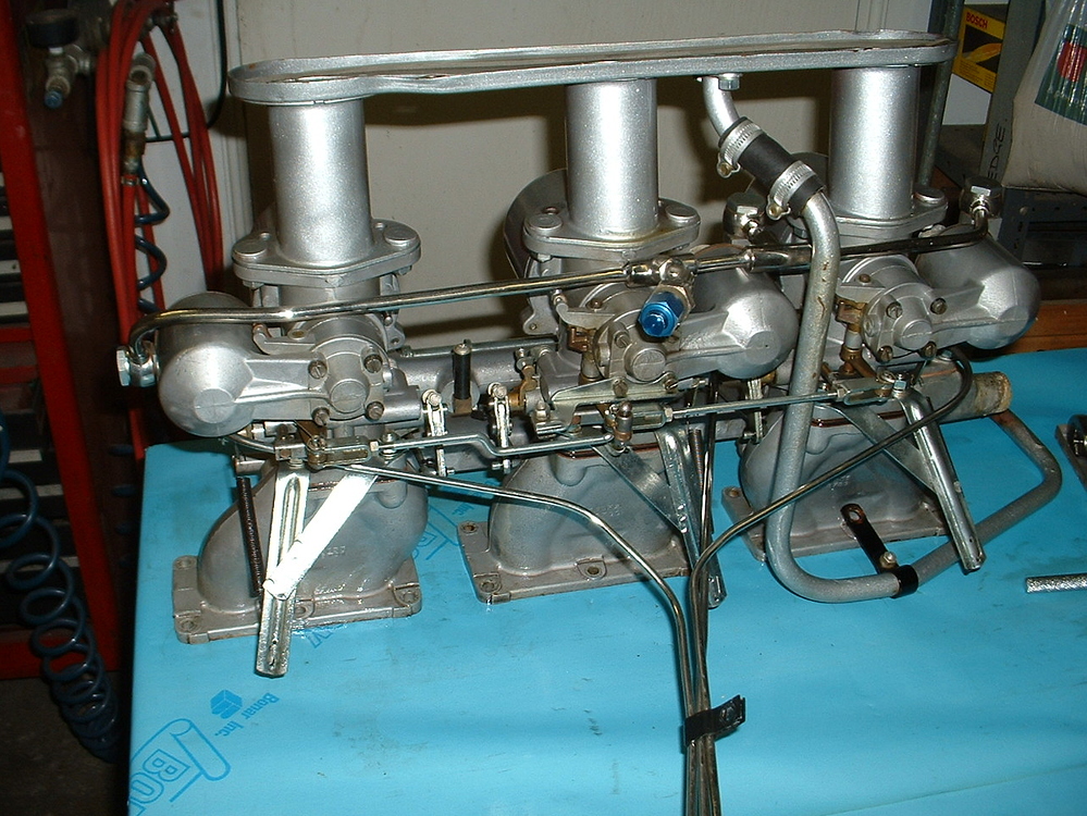 Routing triple SU carb overflow tubes EType Jaglovers Forums