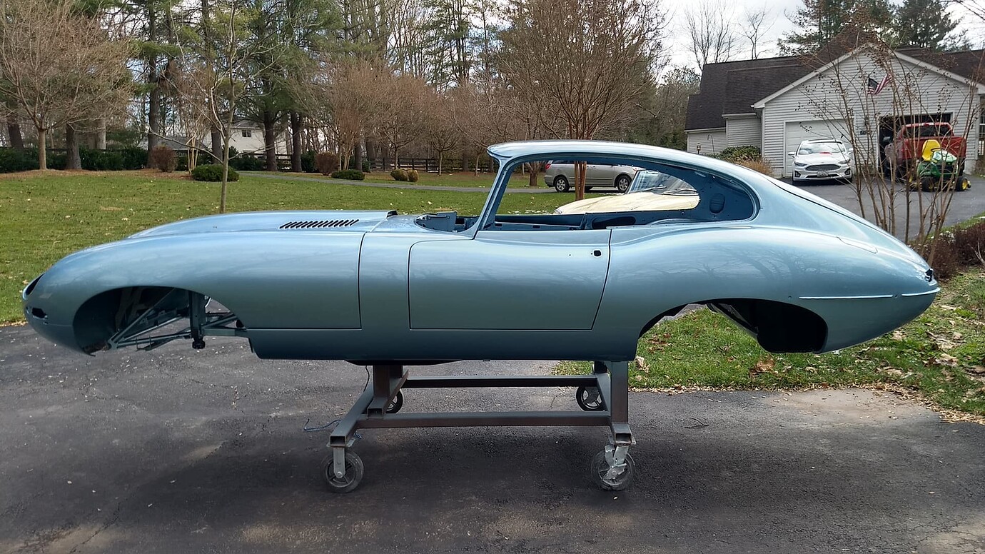 Opalescent Silver Blue Paint E Type Jag lovers Forums