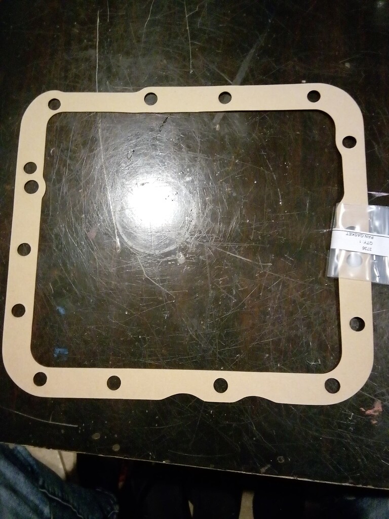 Gasket cork transmission oil pan Saloons Jaglovers Forums
