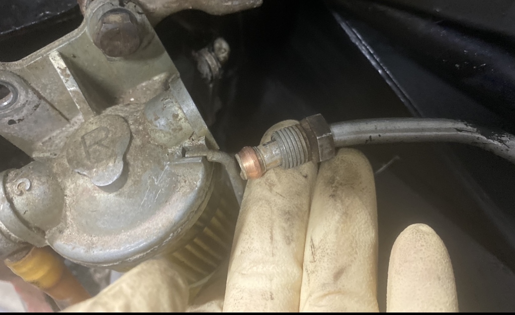 10 Points if you can tell me the fuel line thread size? - E-Type - Jag ...