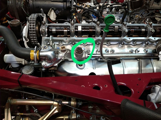 XJS B bank front thermostat housing sensor XJS Jaglovers Forums