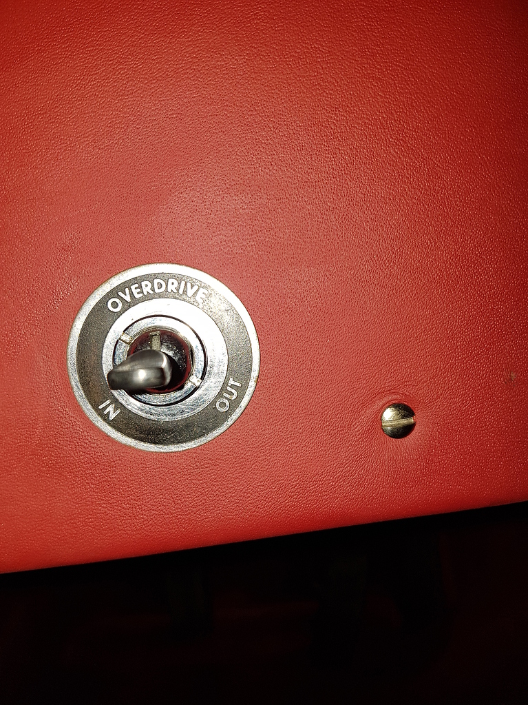 Correct position overdrive switch - XK - Jag-lovers Forums