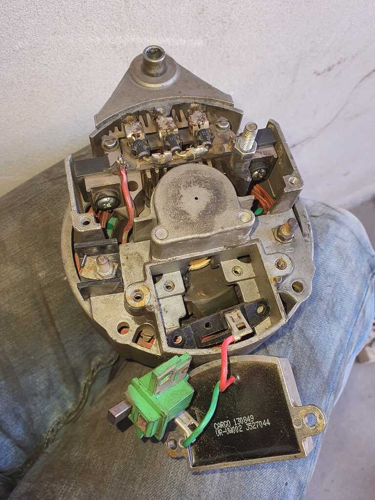 Opened up the alternator, advice needed XJS Jaglovers Forums