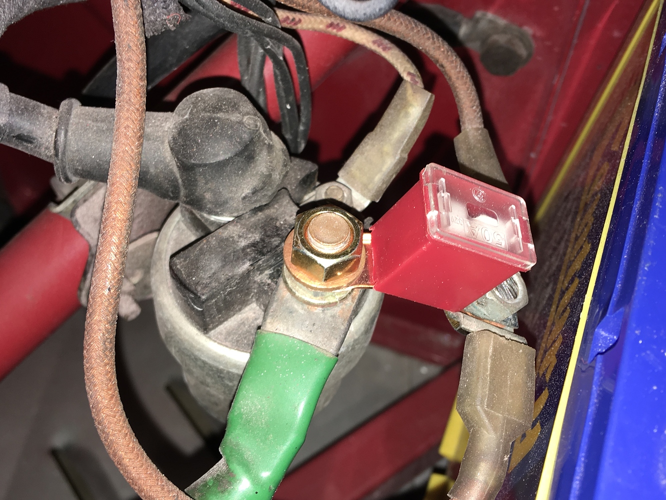 Fitted a fusible link at the starter solenoid EType Jaglovers Forums