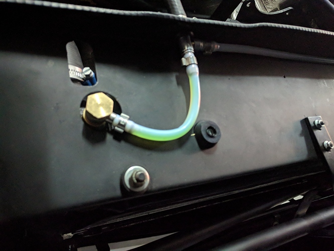 Improvised radiator bleed pipe replacement XJS Jaglovers Forums