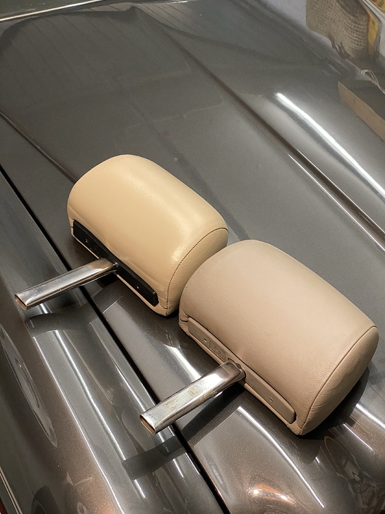 Removing the headrests to recolor them XJ Jaglovers Forums