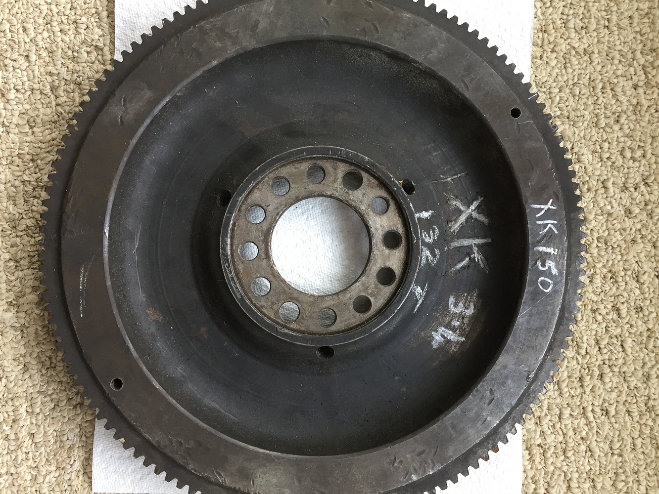Flywheel dimensions XK Jaglovers Forums