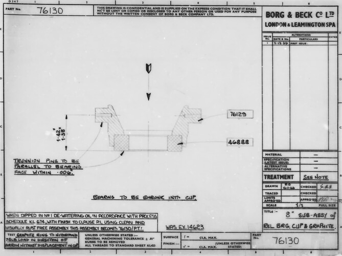 Borg&Beck 76129 not 76130