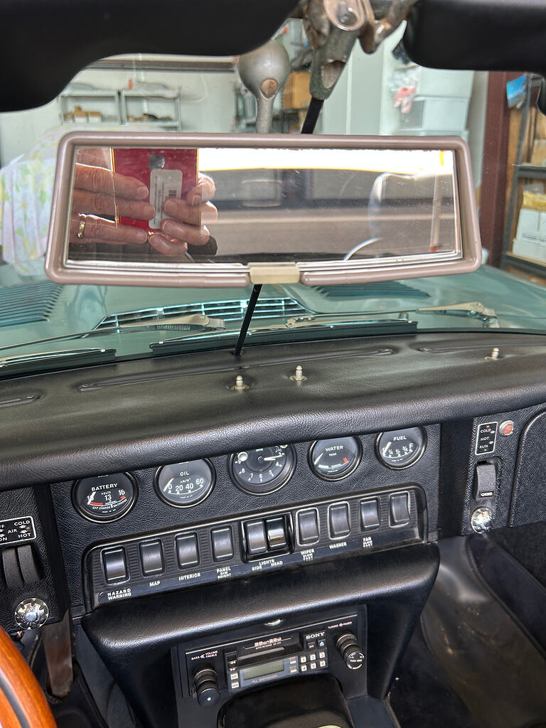 Series 2 interior mirror rattles. fix? - E-Type - Jag-lovers Forums