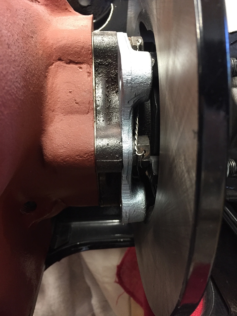 Rear caliper mount question (64 3.8 Etype) EType Jaglovers Forums