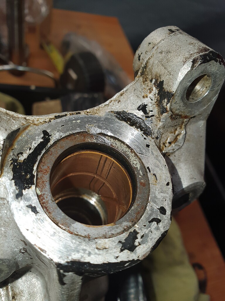 MK2 Burman Steering Box Trunnion Bush Assessment please OK or Replace