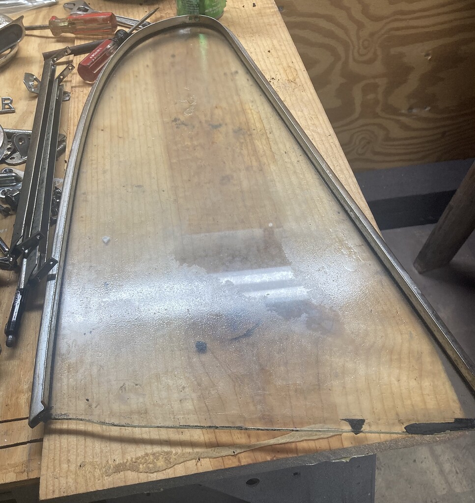 Removing glass from rear quarter frames (FHC) EType Jaglovers Forums