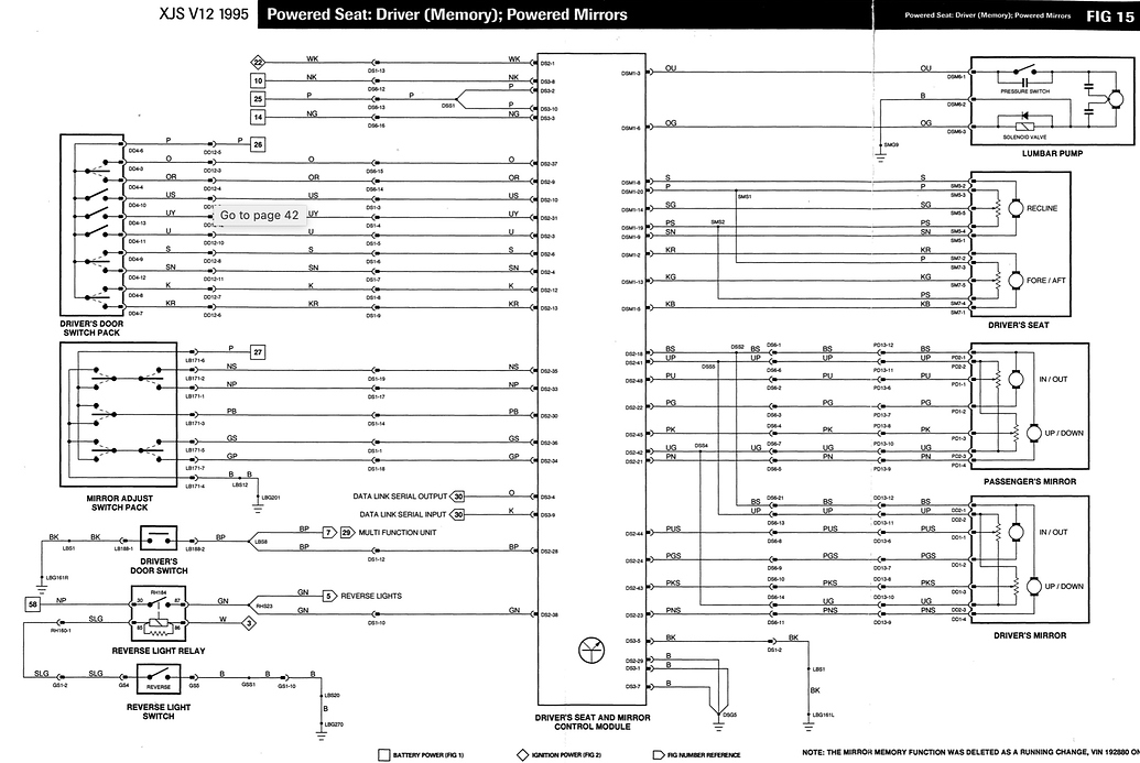 Electric seat switch not working XJS Jaglovers Forums