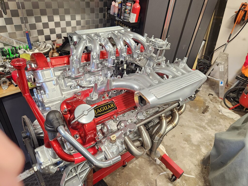 V12 Engine Build. I Went Crazy W Powder Coat Page 2 XJS Jag