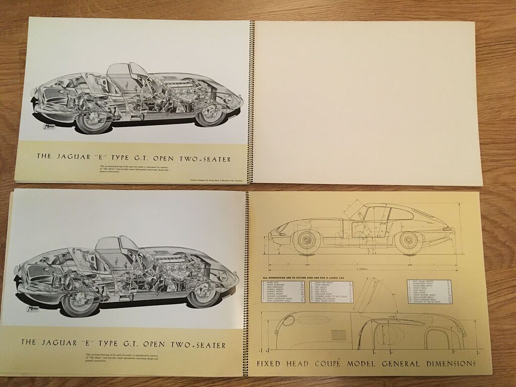 E-Type brochures - Collectibles - Jag-lovers Forums
