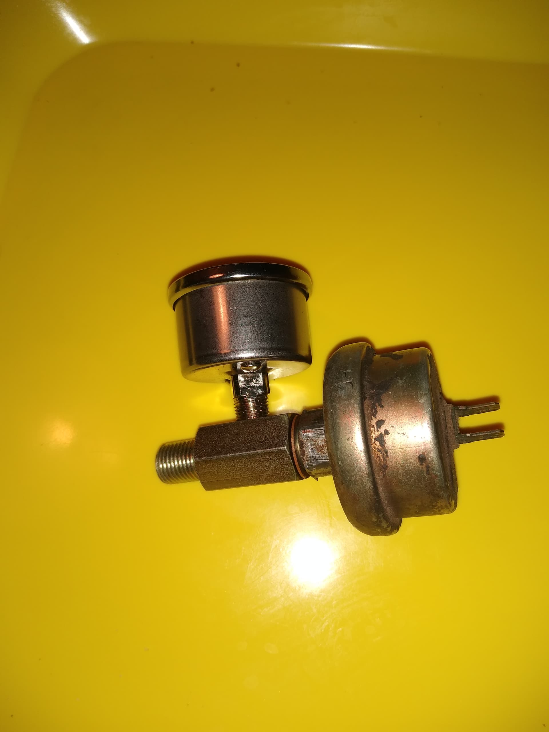 Oil pressure gauge registering over 60 when running, around 40 at idle