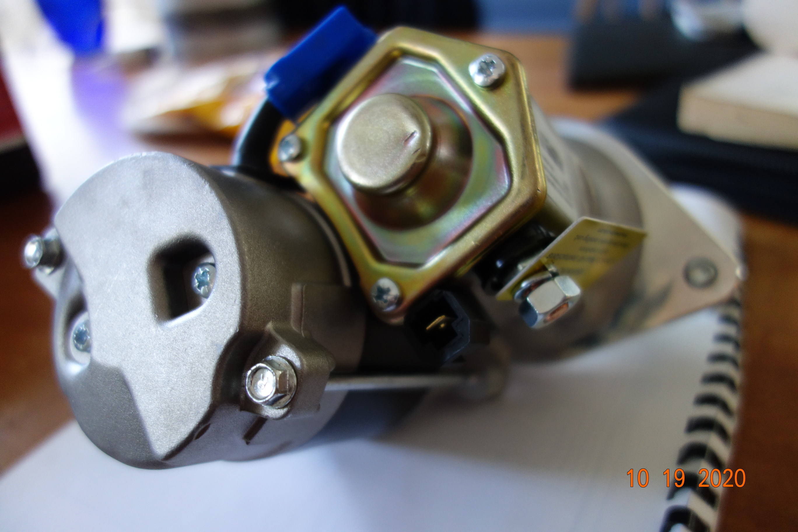 Replacing Lucas Starter with Gear Reduction Starter EType Jag