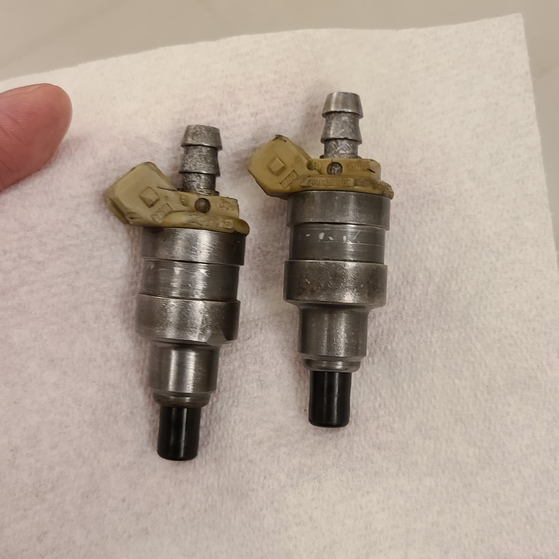 They cleaned my injectors so well, the paint fell off! (should I ...
