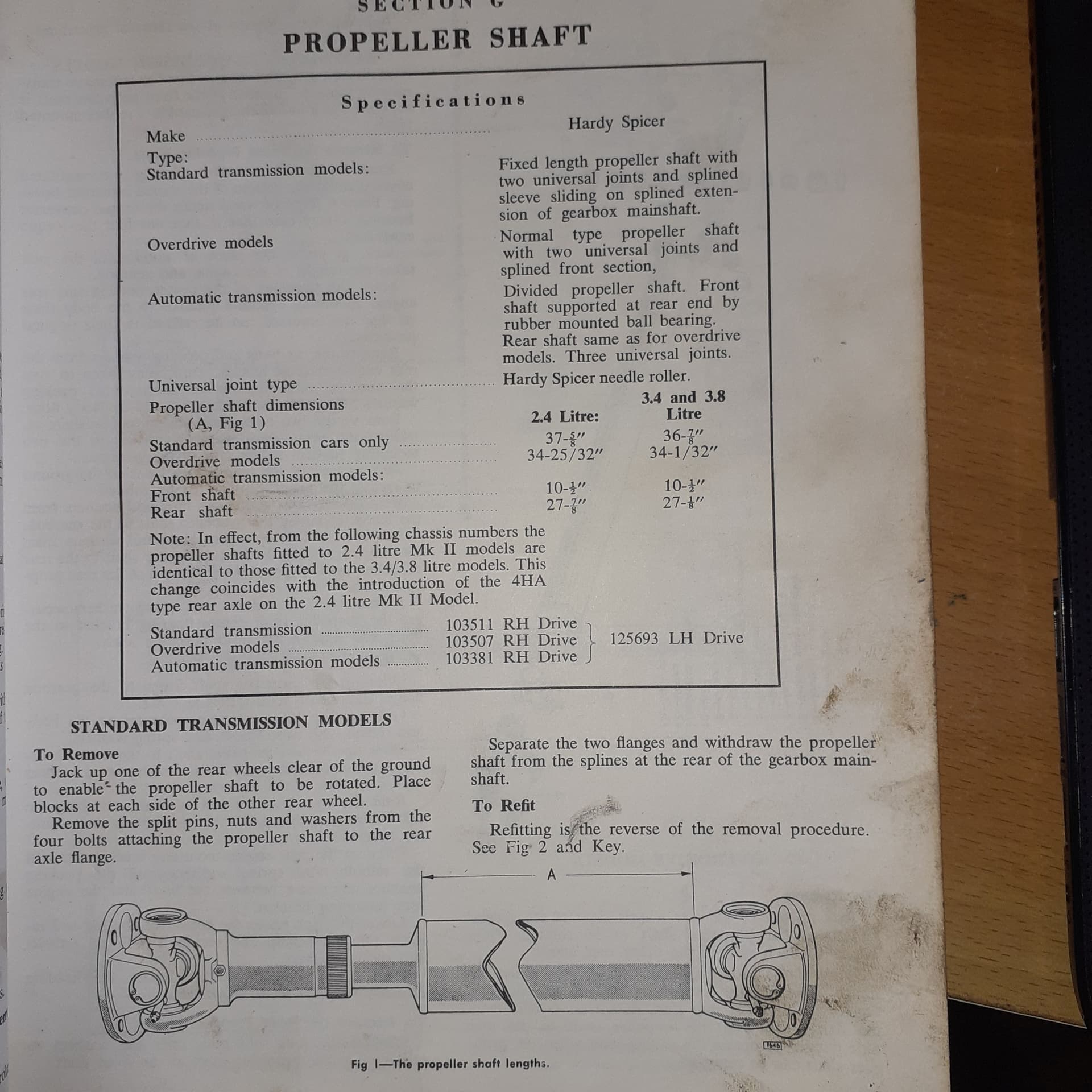 Manual transmission driveshaft length? Saloons Jaglovers Forums