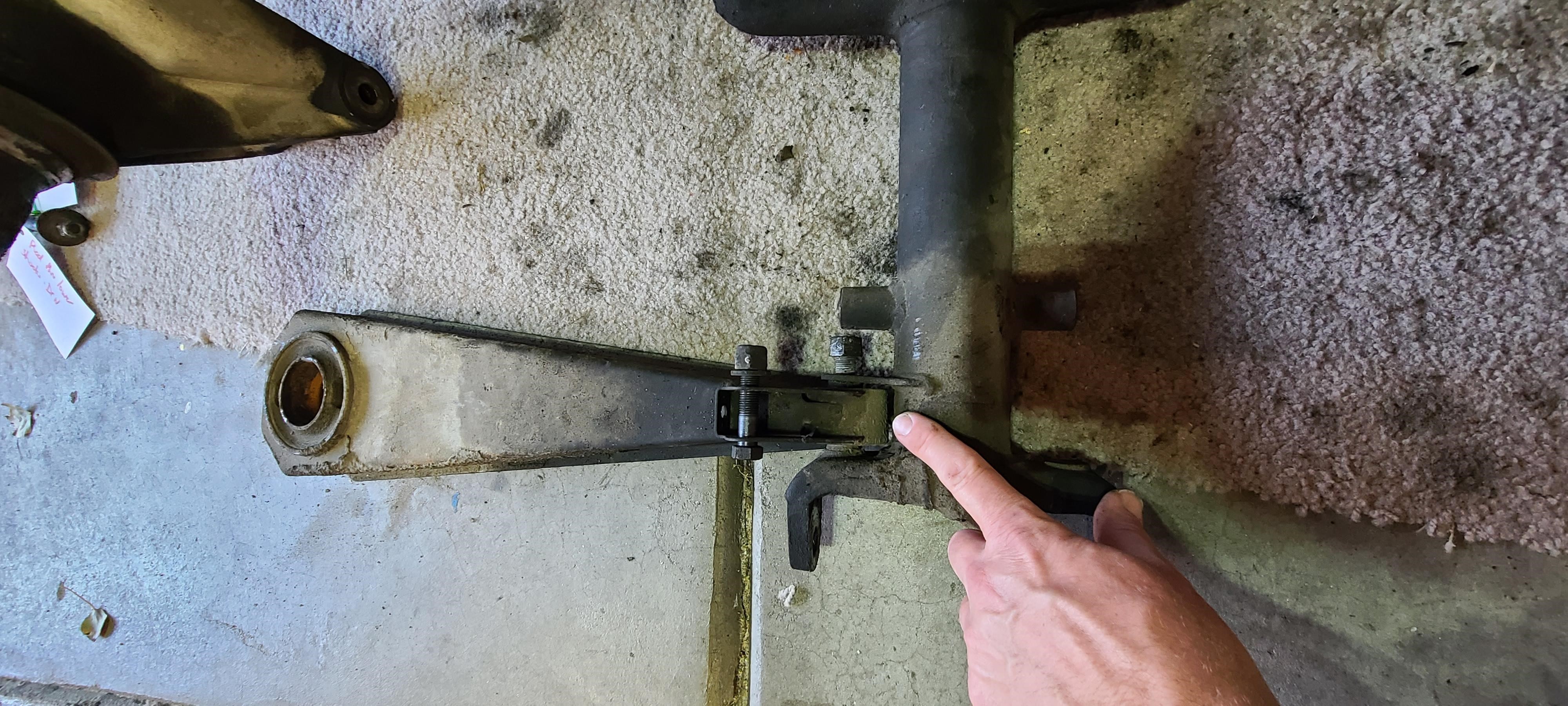 Radius arm removal EType Jaglovers Forums