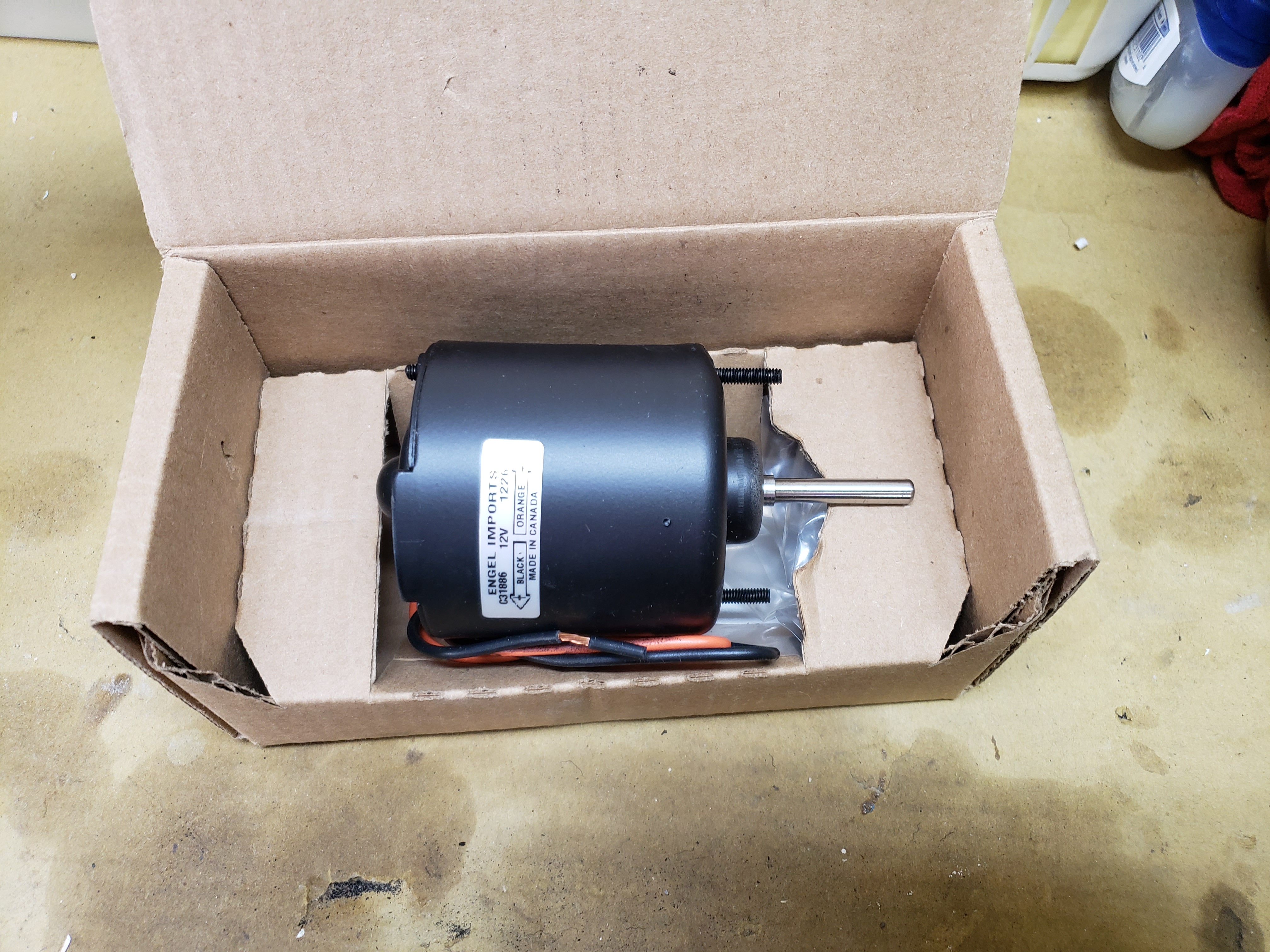 Car Parts Jaguar EType Series 12 Motor for Heater blower by XK's