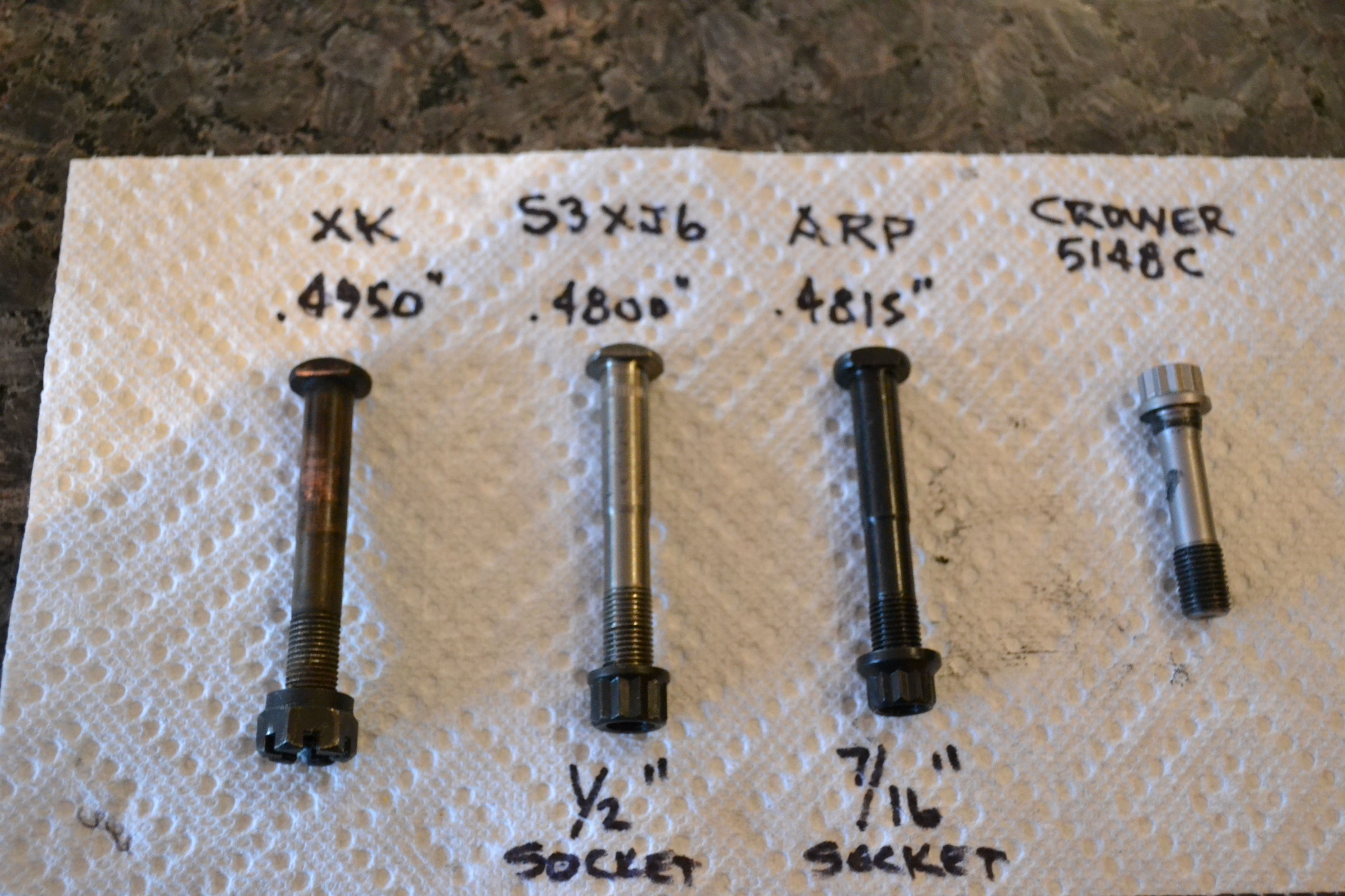 Rod bolt torque XK Jaglovers Forums