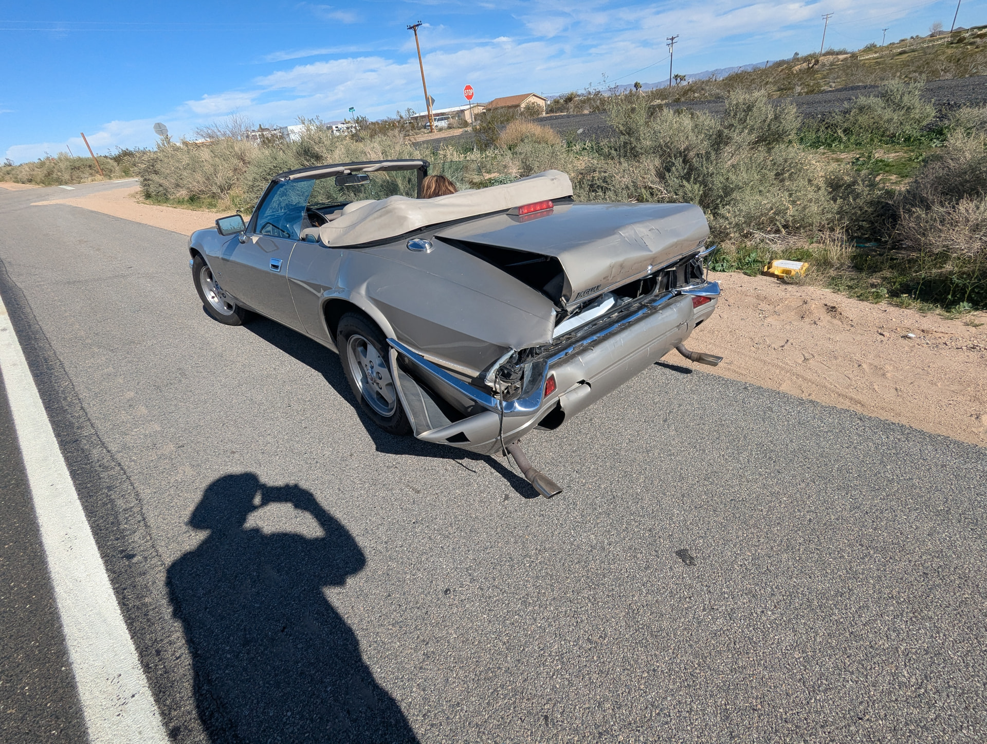I was rear ended! xjs 1995 4.0L convertible parts car available - XJ-S ...