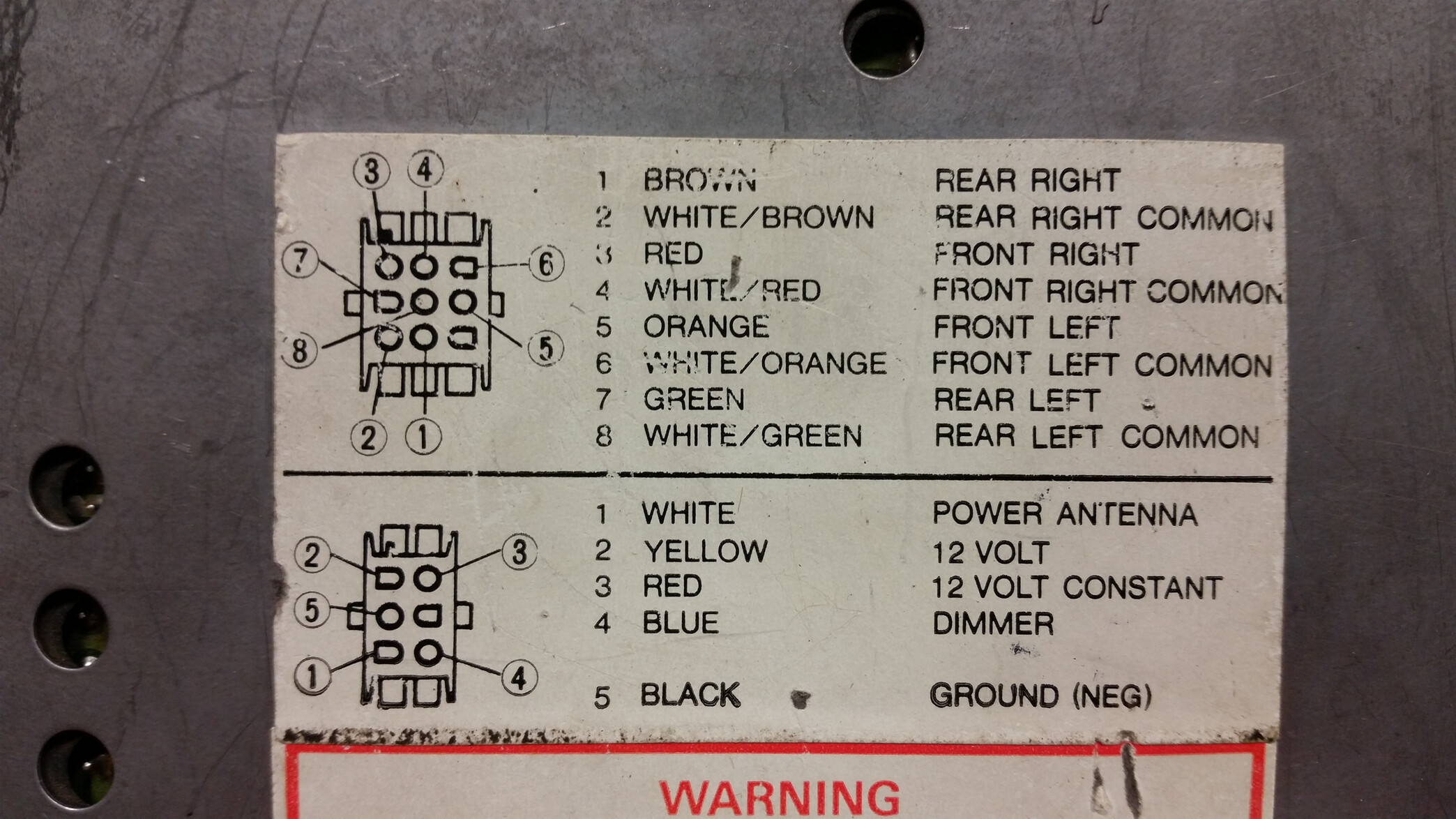1990 XJS Radio - AJ8700 wiring diagram - XJ-S - Jag-lovers Forums
