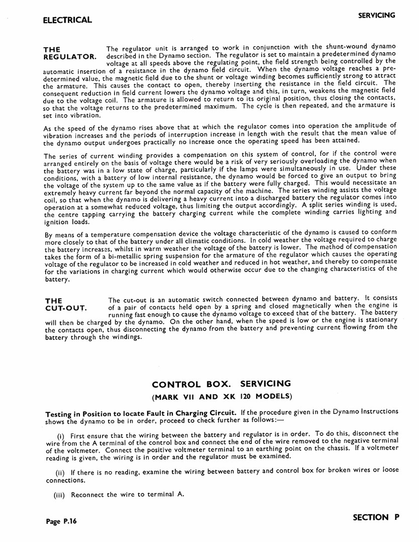 Diagnosing RF95 voltage regulator "control box"? - Pre-XK - Jag-lovers