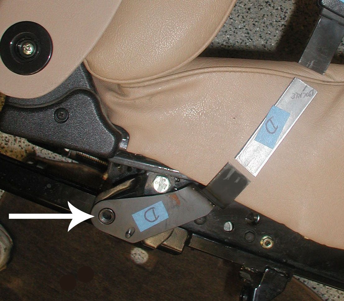 Seat belt receiver security bolt XJ40 Jaglovers Forums