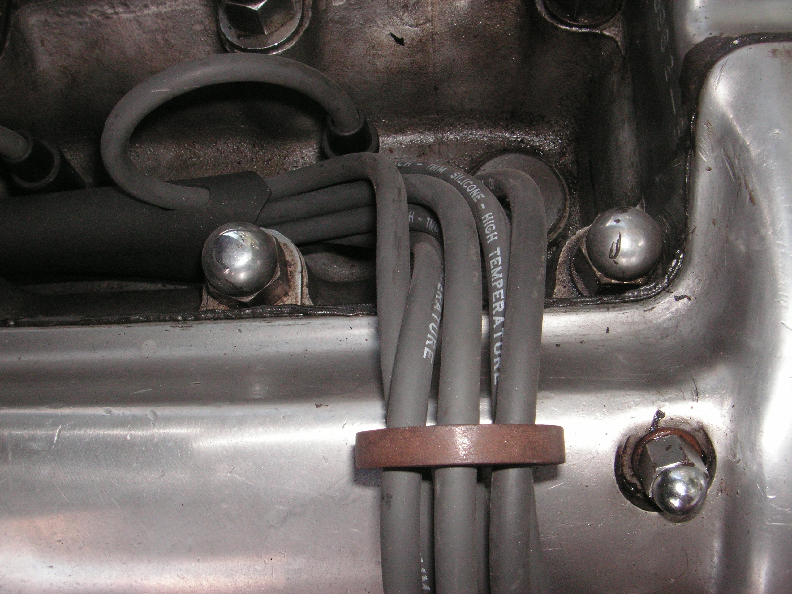 XK120 spark plug wire spacers XK Jaglovers Forums