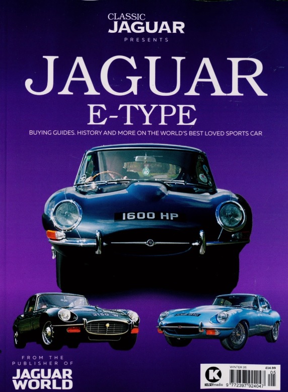 E-Type S1 FHC 860005 1600HP featured in new publication - E-Type