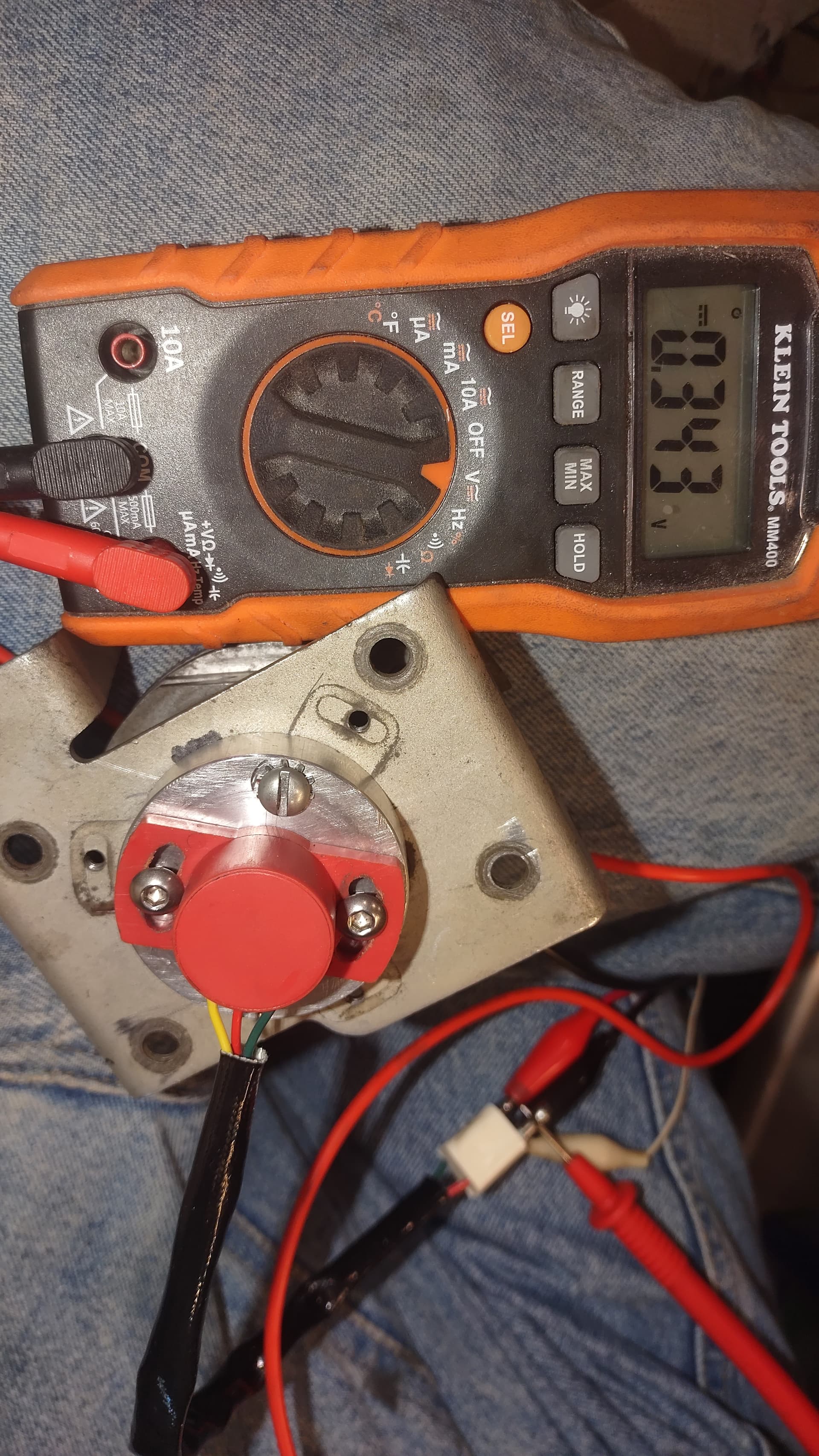 Hanging high idle after driving and putting into park XJS Jag