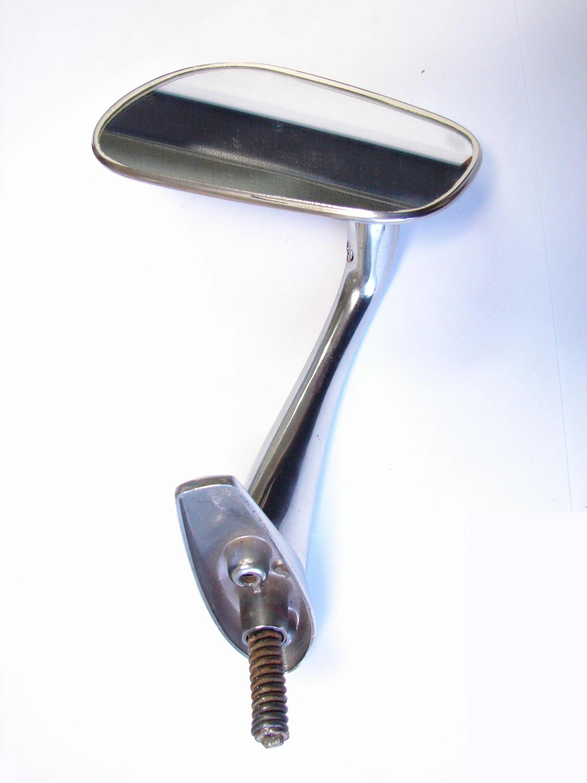 Door mirror with or without black seal around glass - E-Type - Jag ...