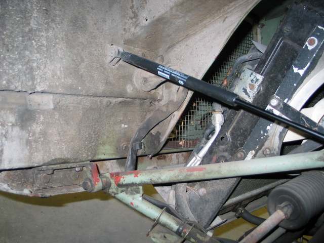 Help, Bonnet hits AC lines (Pics) - E-Type - Jag-lovers Forums