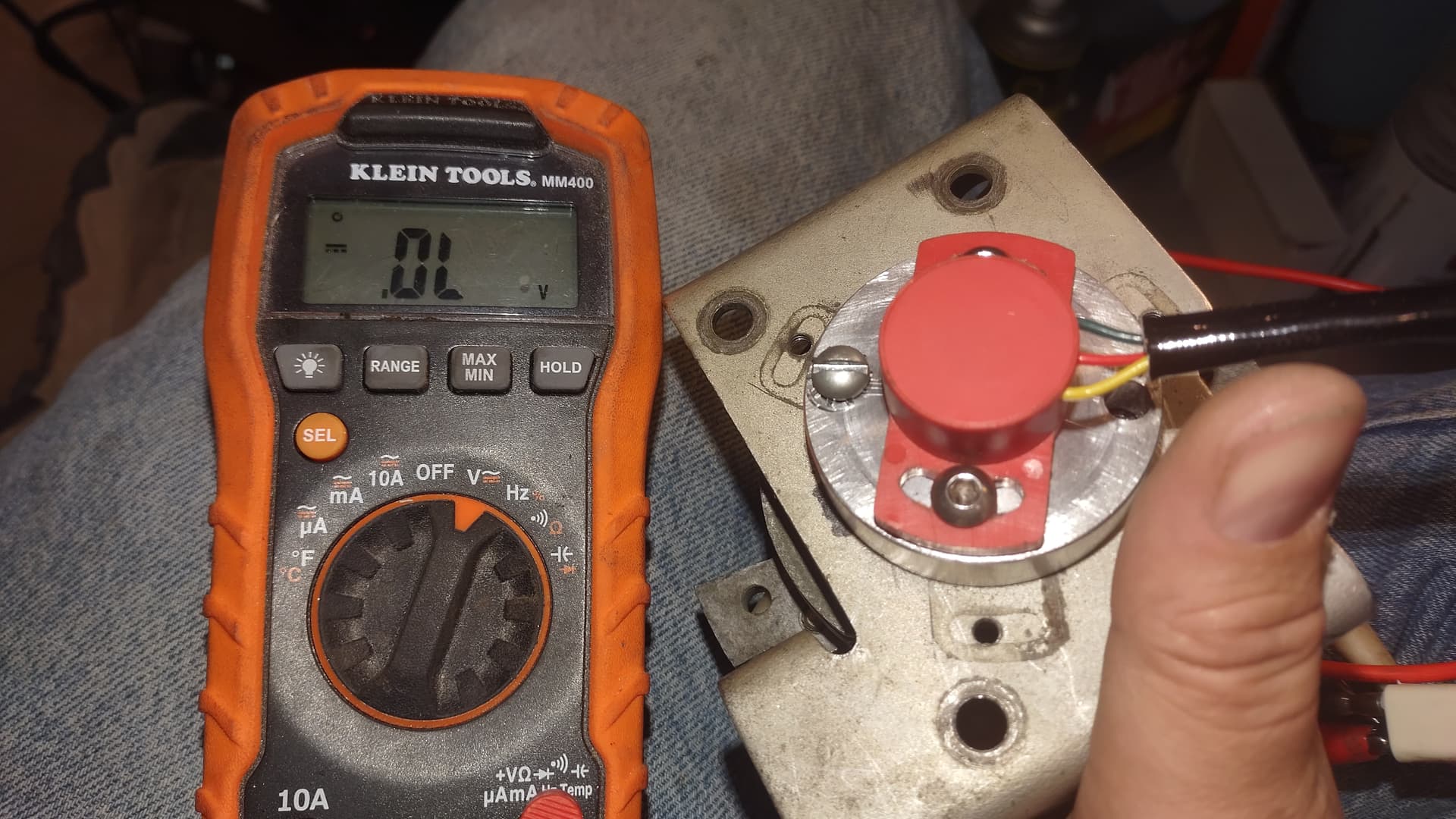 Hanging high idle after driving and putting into park XJS Jag