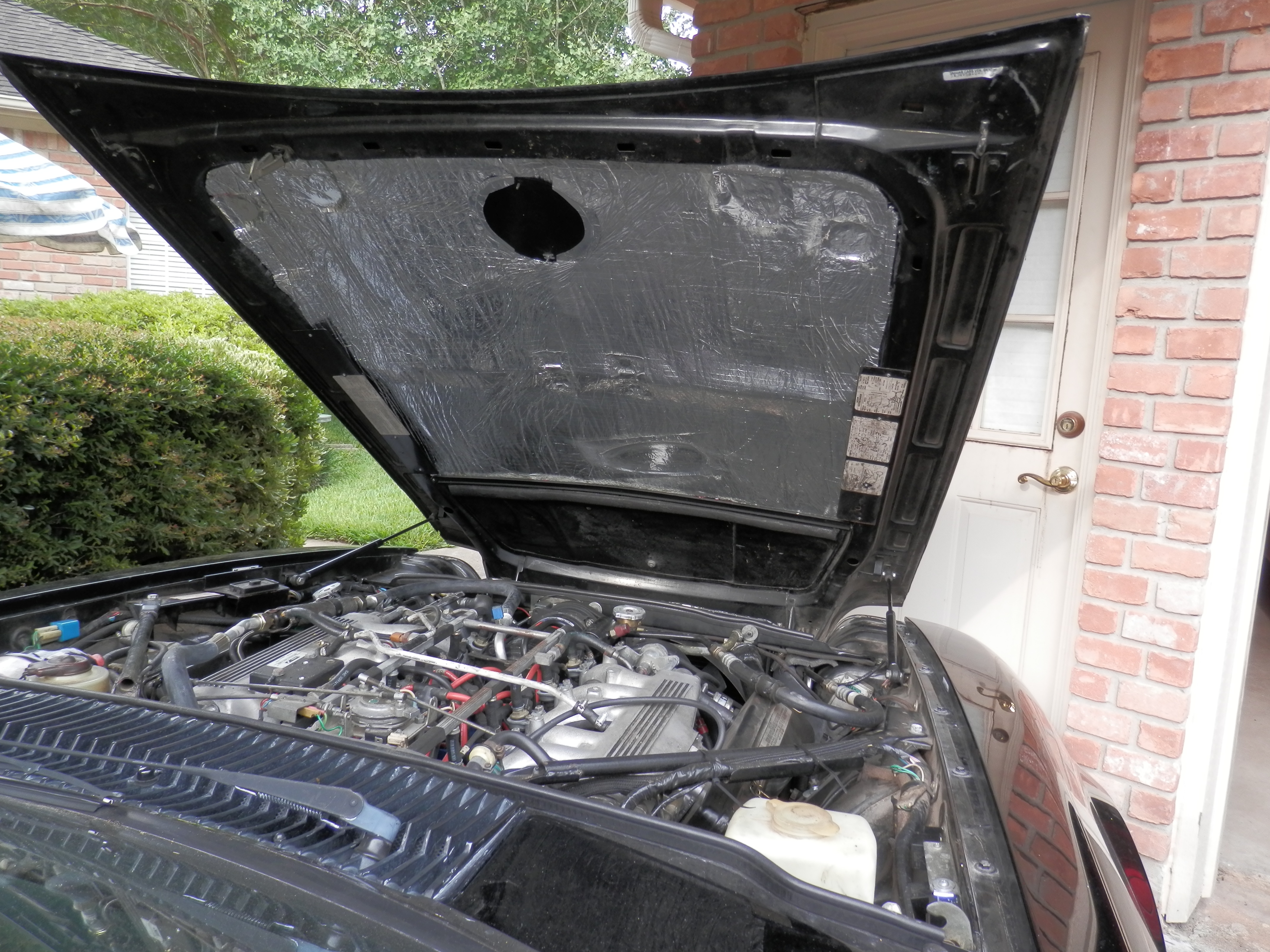 Replacing Hood Insulation XJS Jaglovers Forums