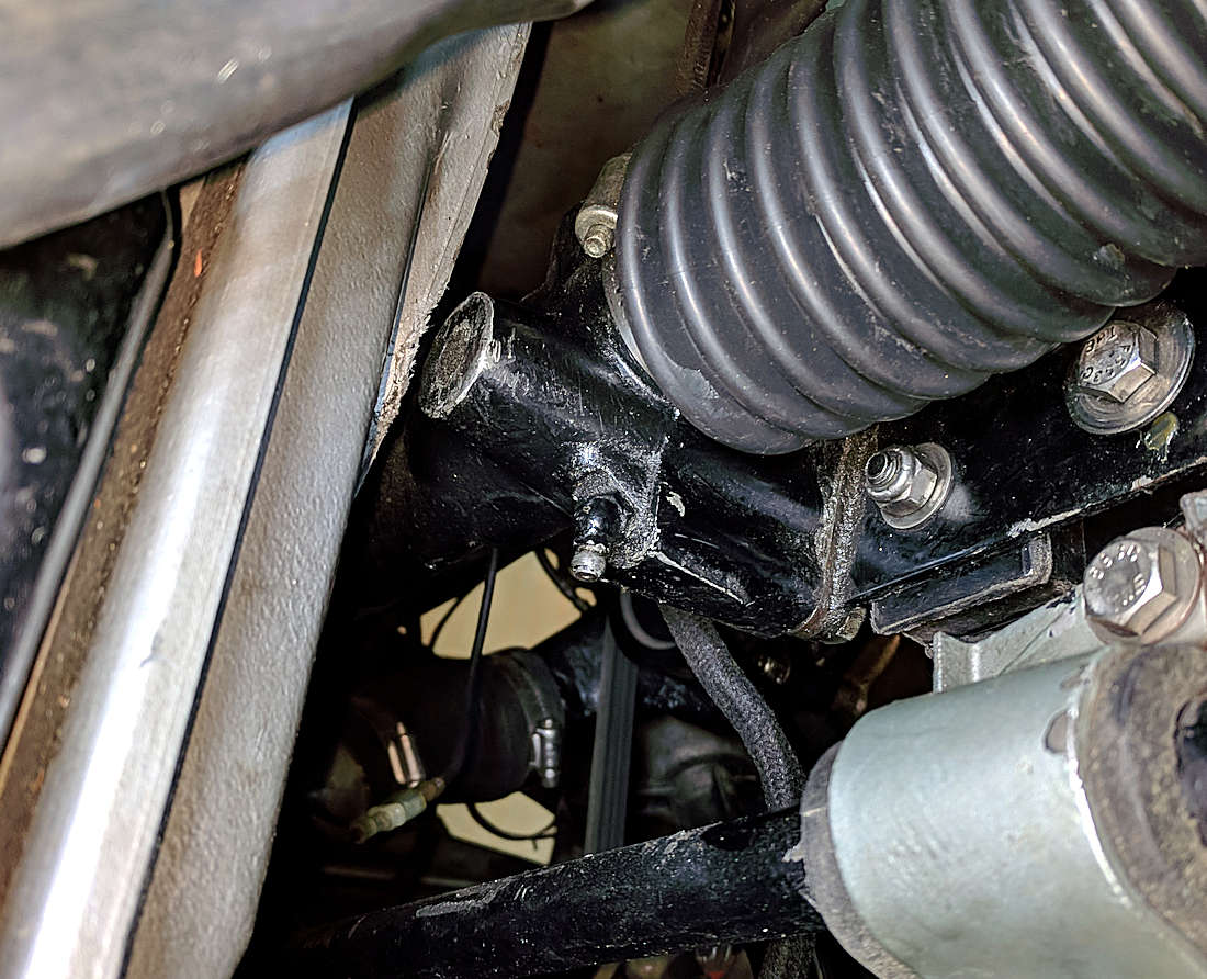 Greasing '66+ steering rack EType Jaglovers Forums