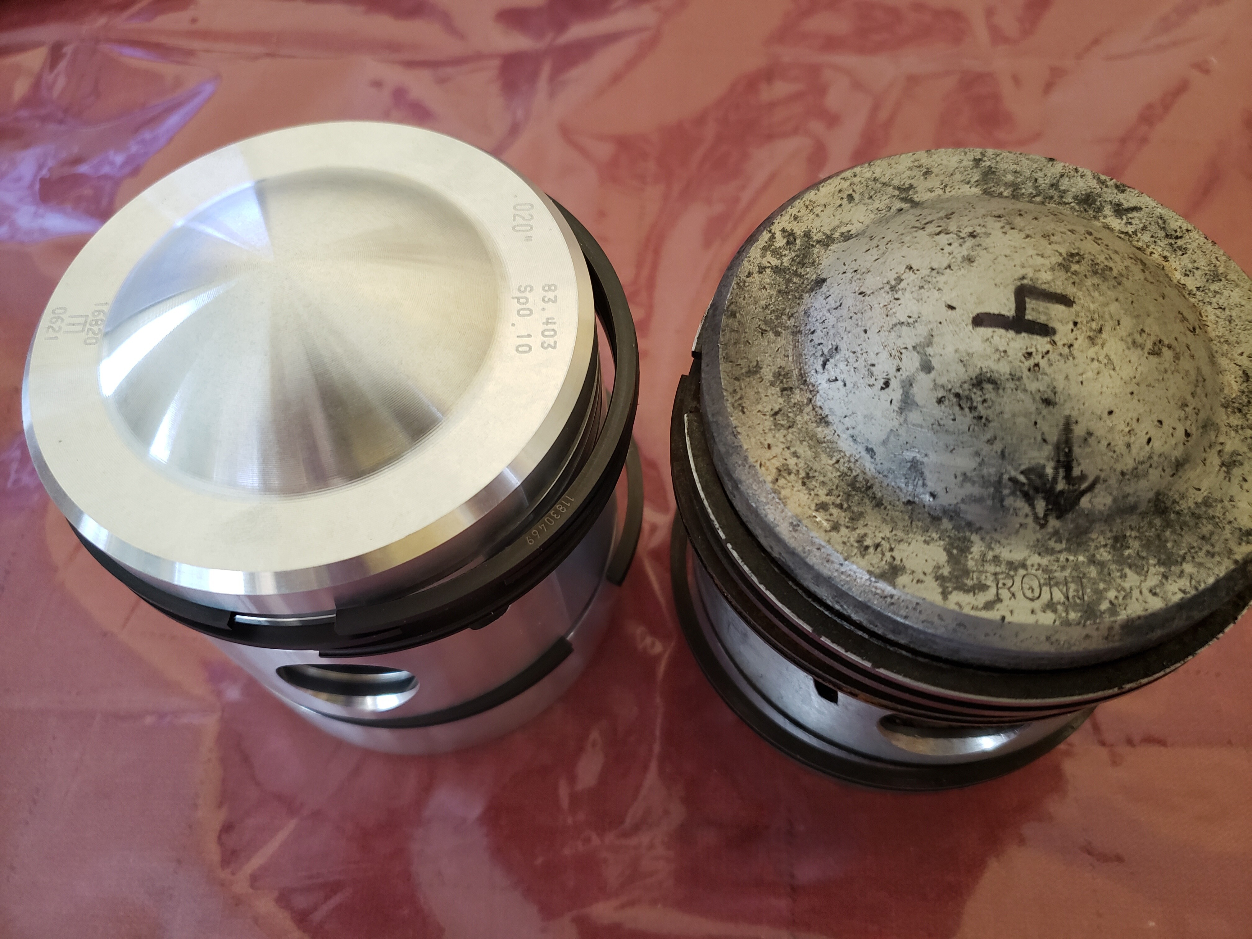 Mahle piston issue XK Jaglovers Forums