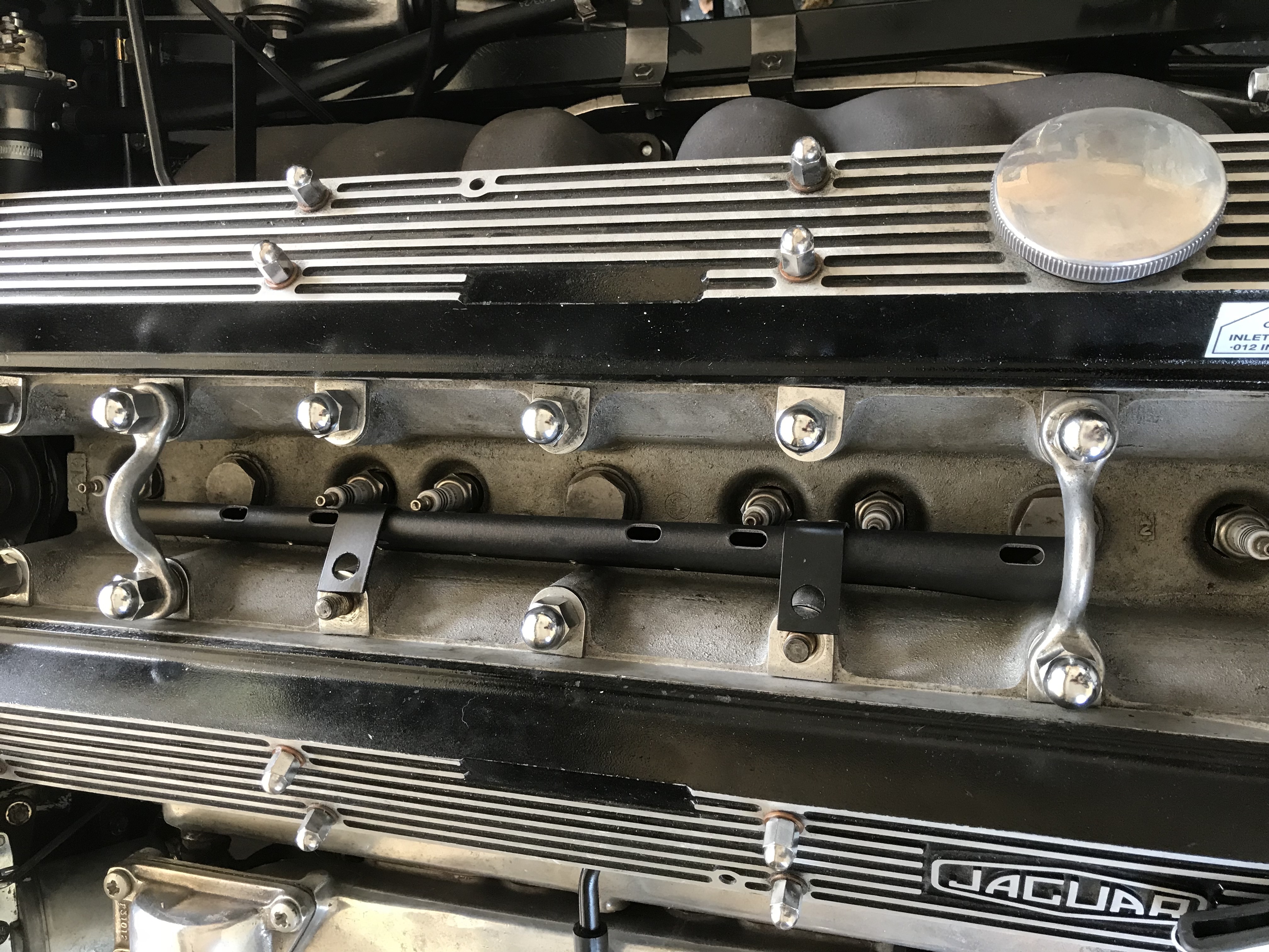 '71 XKE S2 Spark Plug Wire Conduit EType Jaglovers Forums